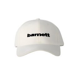 AC-001 CORE Cap - Czapka baseballowa, Biała. Białe czapki męskie BARNETT, bez wzorów, z bawełny. Za 110.00 zł.