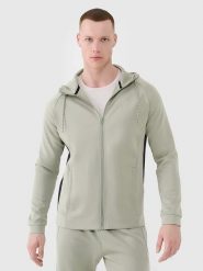 4F Bluza w kolorze beżowym rozmiar: 3XL. Brązowe bluzy z kapturem męskie 4f, xl, z materiału. Za 123.25 zł.