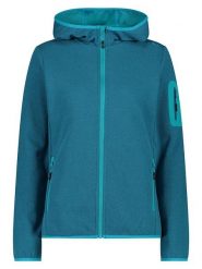 Cmp Kurtka polarowa w kolorze turkusowym rozmiar: 36. Niebieskie kurtki damskie CMP, bez wzorów, z polaru, bez kaptura. Za 127.35 zł.