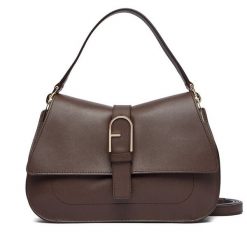 Torebka Furla. Brązowe torebki klasyczne damskie Furla, bez wzorów, bez dodatków. Za 1,999.00 zł.
