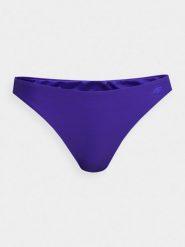 4F Dół od bikini damski XL. Fioletowe bikini damskie 4f, bez wzorów. W wyprzedaży za 9.99 zł.