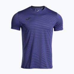 Koszulka do biegania męska Joma R-Night. Niebieskie t-shirty sportowe męskie Joma, na lato, m, z elastanu, bez ramiączek, do biegania. Za 119.99 zł.