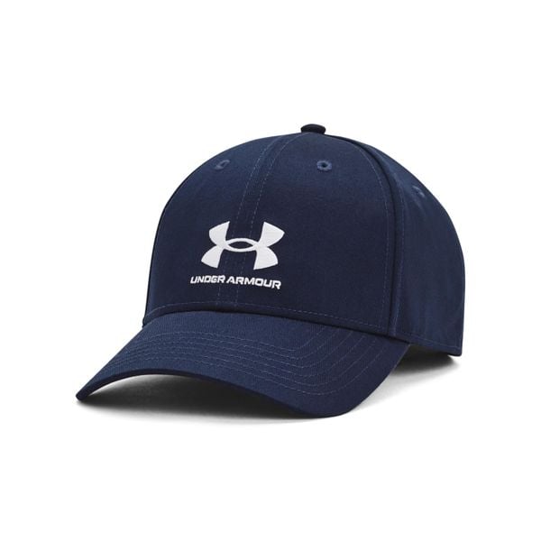 Czapka Under Armour Lockup Adj. Białe czapki męskie Under Armour, bez wzorów, sportowe. Za 97.99 zł.