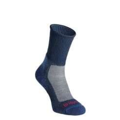 Skarpety turystyczne damskie Bridgedale Hike Lightweight Merino Comfort Boot. Niebieskie skarpetki damskie Bridgedale, bez wzorów. Za 106.69 zł.