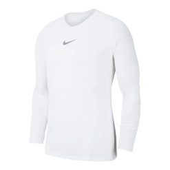 Bluza Męska Park DriFIT Base Layer Top. Białe bluzy bez kaptura męskie Nike, m. Za 131.99 zł.