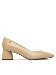 Coccinelle Czółenka Coccinelle C-Everyday E4 U1L 13 01 01 Beżowy. Brązowe czółenka damskie Coccinelle, bez wzorów, ze skóry, bez obcasa. Za 889.99 zł.