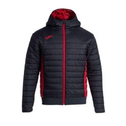 Kurtka z kapturem Joma Urban V. Czarne kurtki męskie Joma, bez wzorów, z puchu, z kapturem. W wyprzedaży za 272.00 zł.