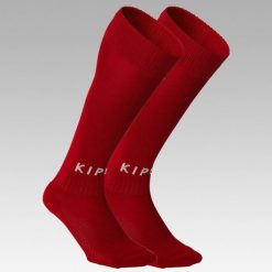 Skarpety piłkarskie Kipsta Essential Club. Niebieskie skarpetki damskie KIPSTA, bez wzorów, z dresówki. Za 14.99 zł.