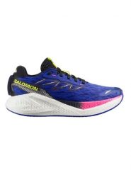 SALOMON Buty "AERO GLIDE 4" w kolorze czarno-różowo-niebieskim do biegania rozmiar: 42 2/3. Czarne obuwie do biegania damskie Salomon. Za 629.95 zł.