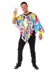 Amscan 2-częściowy kostium "80er Hippie Poncho Onesie" ze wzorem rozmiar: onesize. Stroje jednoczęściowe damskie AMSCAN, bez wzorów. Za 82.44 zł.