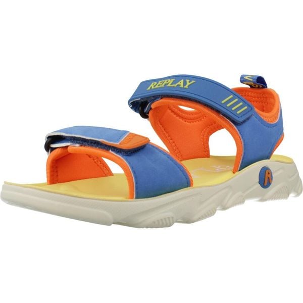 Sandały REPLAY JARRETH 2 Niebieski. Niebieskie obuwie trekkingowe damskie Replay. Za 168.99 zł.