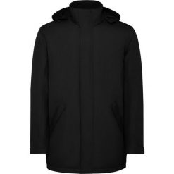 Męska Ocieplana Parka America. Czarne parki męskie ROLY, m, bez wzorów, z puchu. Za 187.99 zł.