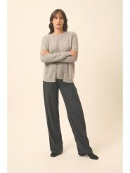 Just Cashmere Kaszmirowy kardigan "Laura" w kolorze szarym rozmiar: S. Szare kardigany damskie Just Cashmere, s, bez wzorów, z kaszmiru. Za 391.99 zł.