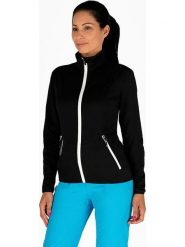 Fischer Kurtka polarowa "Matrei" w kolorze czarnym rozmiar: 44. Czarne kurtki damskie FISCHER, bez wzorów, z materiału, bez kaptura. Za 108.74 zł.