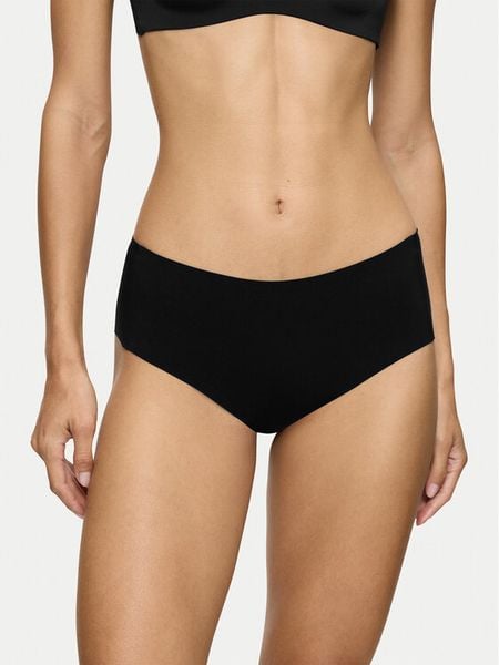 Triumph Figi klasyczne Smart Invisible 10222269 Czarny. Czarne figi damskie Triumph, bez wzorów, z syntetyku. Za 49.99 zł.