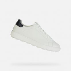 Buty GEOX U SPHERICA ECUB 1 Biały. Białe buty fitness męskie Geox, na fitness i siłownię. Za 390.99 zł.