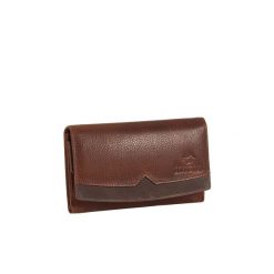 MUSTANG LA SPEZIA WALLET DAMSKI SKÓRZANY PORTFEL PREMIUM POJEMNY NA KARTY SKÓRA COGNAC 06.100931. Brązowe portfele damskie Mustang, bez wzorów, ze skóry. Za 249.99 zł.