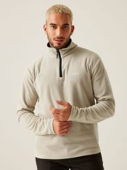 Regatta Bluza polarowa "Thompson" w kolorze beżowym rozmiar: L. Brązowe bluzy bez kaptura męskie Regatta, l, z polaru. Za 73.95 zł.