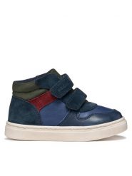 Geox Sneakersy B Nashik Boy B465NA 0CL22 C4J3X S Niebieski. Niebieskie trampki i tenisówki chłopięce Geox, bez wzorów, ze skóry, bez zapięcia. Za 269.99 zł.