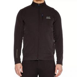 Bluza rozpinana męska EA7 Emporio Armani sportowa (6DPM59-PNDDZ-1771). Czarne bluzy bez kaptura męskie EA7, m. Za 469.00 zł.