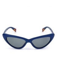Furla Damskie okulary przeciwsłoneczne w kolorze niebieskim rozmiar: 55. Niebieskie okulary przeciwsłoneczne damskie Furla. Za 272.31 zł.