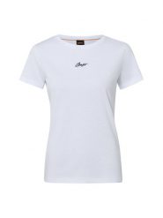BOSS Orange Koszulka - Elove embro Kobiety Bawełna biały, L. Białe t-shirty damskie Boss Orange, l, bez wzorów, z bawełny, bez kołnierzyka. Za 229.95 zł.