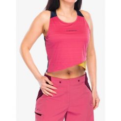 Top damski La Sportiva Sunfire Tank. Czerwone topy damskie La Sportiva, bez wzorów, bez ramiączek. Za 156.99 zł.