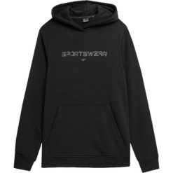 Bluza Męska 4F. Czarne bluzy bez kaptura męskie 4f, m. Za 137.99 zł.