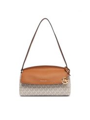 MICHAEL Michael Kors Torebka 32T6GX7U8B Kremowy. Białe torebki klasyczne damskie MICHAEL Michael Kors, bez wzorów, ze skóry, bez dodatków. Za 879.99 zł.