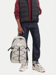 Quiksilver Plecak CWBEO-QUIK-F-002-10 Szary jasny. Szare plecaki damskie Quiksilver, bez wzorów, z materiału, sportowe. Za 179.99 zł.