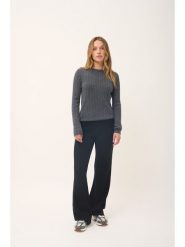 Just Cashmere Kaszmirowy sweter "Avana" w kolorze szarym rozmiar: XL. Szare swetry klasyczne damskie Just Cashmere, xl, z kaszmiru, bez kołnierzyka. Za 347.99 zł.