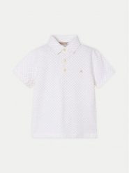 Mayoral Polo 3101 Beżowy Regular Fit. Brązowe t-shirty chłopięce Mayoral, bez wzorów, z bawełny, bez ramiączek. Za 69.99 zł.