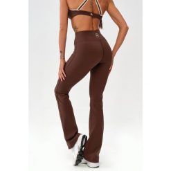 Damskie legginsy dzwony sportowe fitness Rough Radical Mocha Active. Brązowe bielizna termoaktywna damska ROUGH RADICAL, l, bez wzorów. Za 179.90 zł.