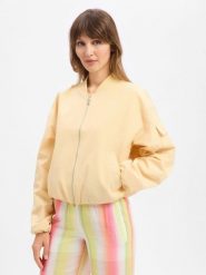 JJXX Bluza - JXLeila Kobiety Sztuczne włókno żółty, XL. Żółte bluzy bez kaptura damskie JJXX, xl, z włókna. Za 169.95 zł.