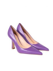 Liu Jo Szpilki "Pointy" | SA2325 PXD84 | Kobieta | Fioletowy. Fioletowe szpilki Liu Jo, bez wzorów, ze skóry, bez obcasa. W wyprzedaży za 429.00 zł.