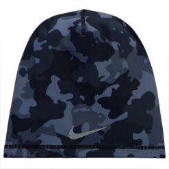 Czapka dla dorosłych Peak Dri-FIT Uncuffed Beanie. Szare czapki zimowe damskie Nike, z elastanu. Za 149.99 zł.