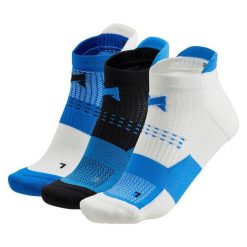 Skarpety do tenisówek fitness - Uniseks - Multi niebieski - 3 pary. Niebieskie skarpetki damskie XTREME, bez wzorów, z elastanu. W wyprzedaży za 121.30 zł.