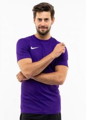 Koszulka Nike FIT PARK VII JBY BV6708 547 Fioletowy. Fioletowe t-shirty sportowe męskie Nike, m, z poliesteru, bez ramiączek, do piłki nożnej. Za 89.99 zł.