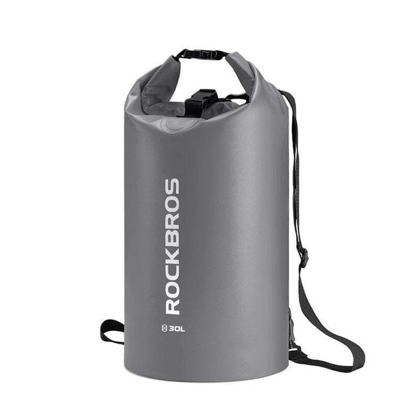 Wodoodporny plecak/torba sportowa Rockbros ST-003 (5l). Szare plecaki męskie ROCKBROS, bez wzorów. W wyprzedaży za 23.00 zł.