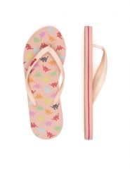 Kappa Japonki 351C22W Pink Soft - Fuchsia Fragola - Pink Fuchsia Kolorowy. Różowe klapki damskie Kappa, bez wzorów, z materiału, bez obcasa. Za 49.99 zł.