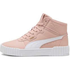 Buty sportowe damskie Puma Carina 3.0 Mid. Czerwone buty sportowe na co dzień damskie Puma, bez wzorów, z syntetyku. Za 390.00 zł.