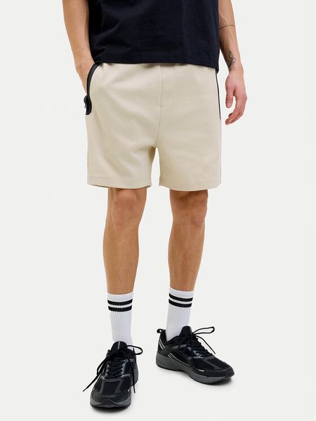Jack & Jones Szorty sportowe Gordon Fusion 12273304 Beżowy Regular Fit. Brązowe szorty męskie Jack & Jones, bez wzorów, z bawełny, sportowe. Za 159.99 zł.