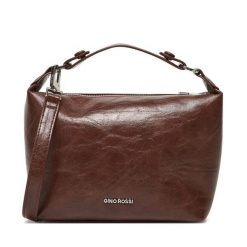 Torebka GINO ROSSI. Brązowe torebki klasyczne damskie Gino Rossi, bez wzorów, bez dodatków. Za 249.99 zł.