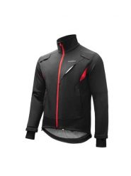 Kurtka rowerowa zimowa termiczna unisex. Czarne kurtki damskie ROCKBROS, na zimę, l, z aplikacjami, z materiału, bez kaptura. Za 272.56 zł.