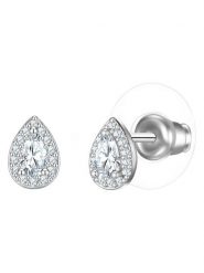 Yokoamii Kolczyki-wkrętki z cyrkoniami rozmiar: onesize. Szare kolczyki damskie Yokoamii, z cyrkonią, metalowe. Za 34.99 zł.