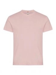 Clique Basic-T T-shirt męska dopasowany krój. Czerwone t-shirty męskie CLIQUE, m, bez wzorów, z bawełny, bez kołnierzyka. Za 82.69 zł.