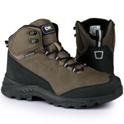 Buty męskie sportowe zimowe DK HIKER. Czarne buty sportowe na co dzień męskie DK, na zimę, bez zapięcia. Za 169.00 zł.