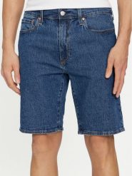 Levi's® Szorty jeansowe 405™ 39864-0137 Niebieski Regular Fit. Niebieskie szorty męskie z bawełny, bez kołnierzyka. Za 199.99 zł.