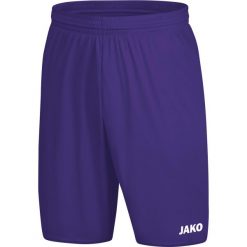Szorty Jako Manchester 2.0. Fioletowe szorty damskie Jako, bez wzorów, z materiału, sportowe. Za 92.69 zł.