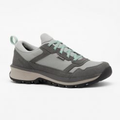 Buty turystyczne damskie Quechua NH500 niskie skóra wodoodporne. Niebieskie obuwie trekkingowe damskie QUECHUA. Za 249.99 zł.
